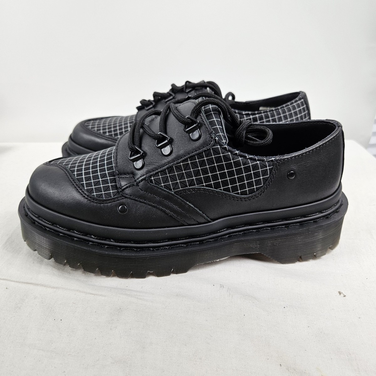 Dr. Martens 1461 BEX RIPSTOP GRID OXFORD SHOES Men's Size 6