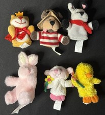 Starbucks Collector Finger Puppets 2003. Lot Of 6. Preowned.