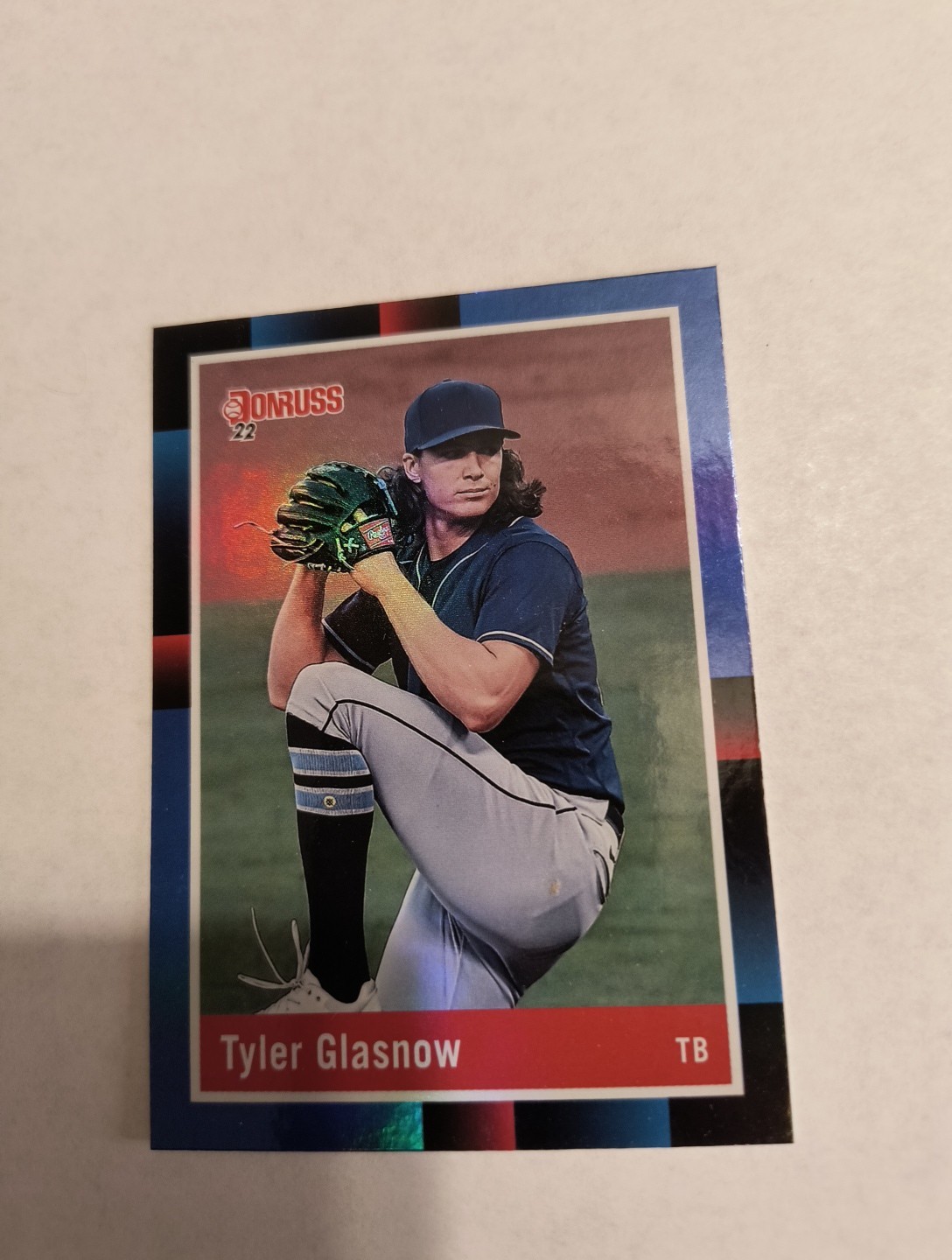 TYLER GLASNOW 2022 PANINI DONRUSS 1988 RETRO FOIL #257 FREE SHIPPING