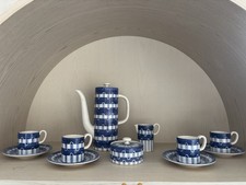 Hedwig Bollhagen seltenes Keramik Mocca-/Kaffee Service 558/ 60er Jahre 11teilig