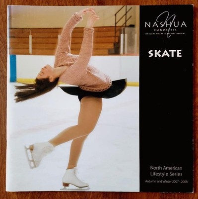 Nashua Handknits SKATE North American Lifestyle Series 9 Knitting Patterns Book