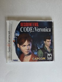 Resident Evil Code Veronica Sega Dreamcast CIB Complete Reg Card w/Extra Case
