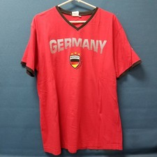 Vtg 2006 Fifa World Cup Germany Red/Black Football Soccer Shirt Men's Sz L