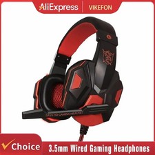 Wired Gaming Headset with Microphone   0.14 in Plug, 1.57 in Drivers