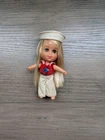 VTG 1960s Mattel Liddle Kiddle LOLA Liddle Sailor Doll - Pants Top Hat