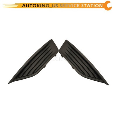 Set Of 2 Bumper Fog Lamp Cover Set Front Left+Right Side Fit 13-19 Ford Taurus