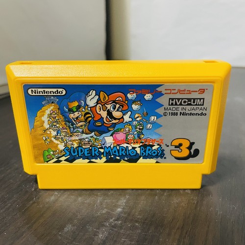 Super Mario Bros. 3 Nintendo Famicom 1988 Japanese Version HVC-UM Action