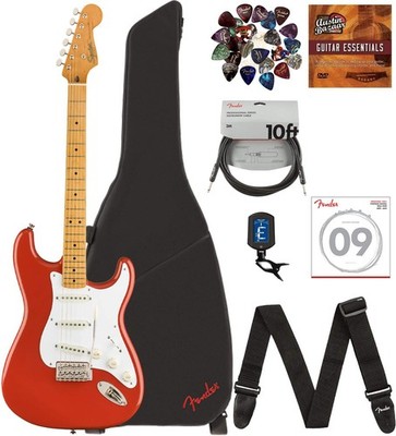 Fender Squier Classic Vibe '50s Stratocaster - Fiesta Red w/ Gig Bag