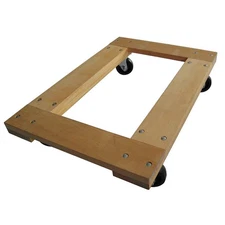 GRAINGER APPROVED 48J062 General Purpose Dolly,24x16,Hardwood 48J062