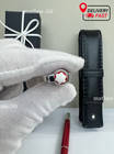 Hot MB Meisterstuck 163 Fountain Pen Red with MONTBLANC Leather Case Fast Shippi — photo 5
