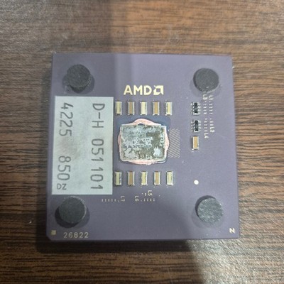 Vintage AMD D850AUT1B 850MHZ DURON CPU PROCESSOR