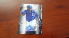 2014 BOWMAN STERLING # BSPA-JB JORGE BONIFACIO  AUTO baseball card