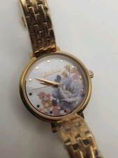 Image of Cath Kidston Women's Rose Gold Floral Bracelet Watch