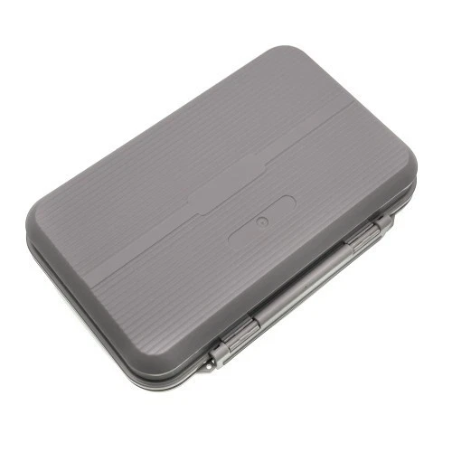 Caja Mosca Hoja Oscilante Mediana, Tres Variaciones. Agua salada, seca/ninfa, caja enhebradora Foto 4 de 4