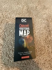 Official Washington DC 2025-2026 Visitors Map & Guide Brochure New