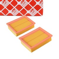 febi Luftfilter Satz Motorluftfilter FüR VW Polo 3 Seat Arosa 6H 1.0 1.4 2 StüCk