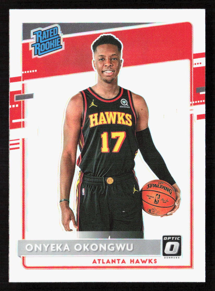 2020 Panini Donruss Optic Onyeka Okongwu Rated Rookie Card Holo Prizm #156