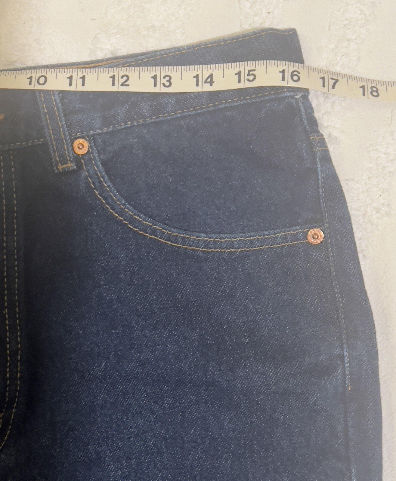 Levi Strauss 517 Levi's Bootcut Jeans Dark Blue Denim Men’s Size