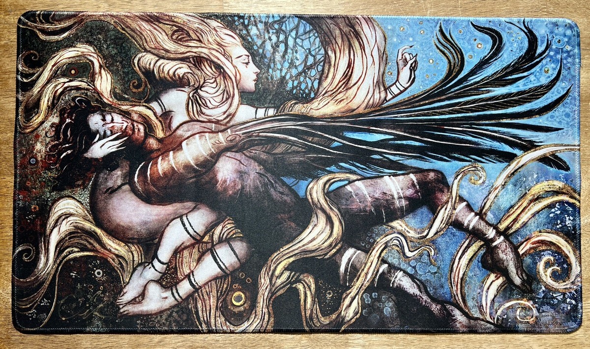 MTGプレイマット　The Poet and Faerie Queen MTG Playmat The Poet & The Faerie Queen Seb McKinnon
