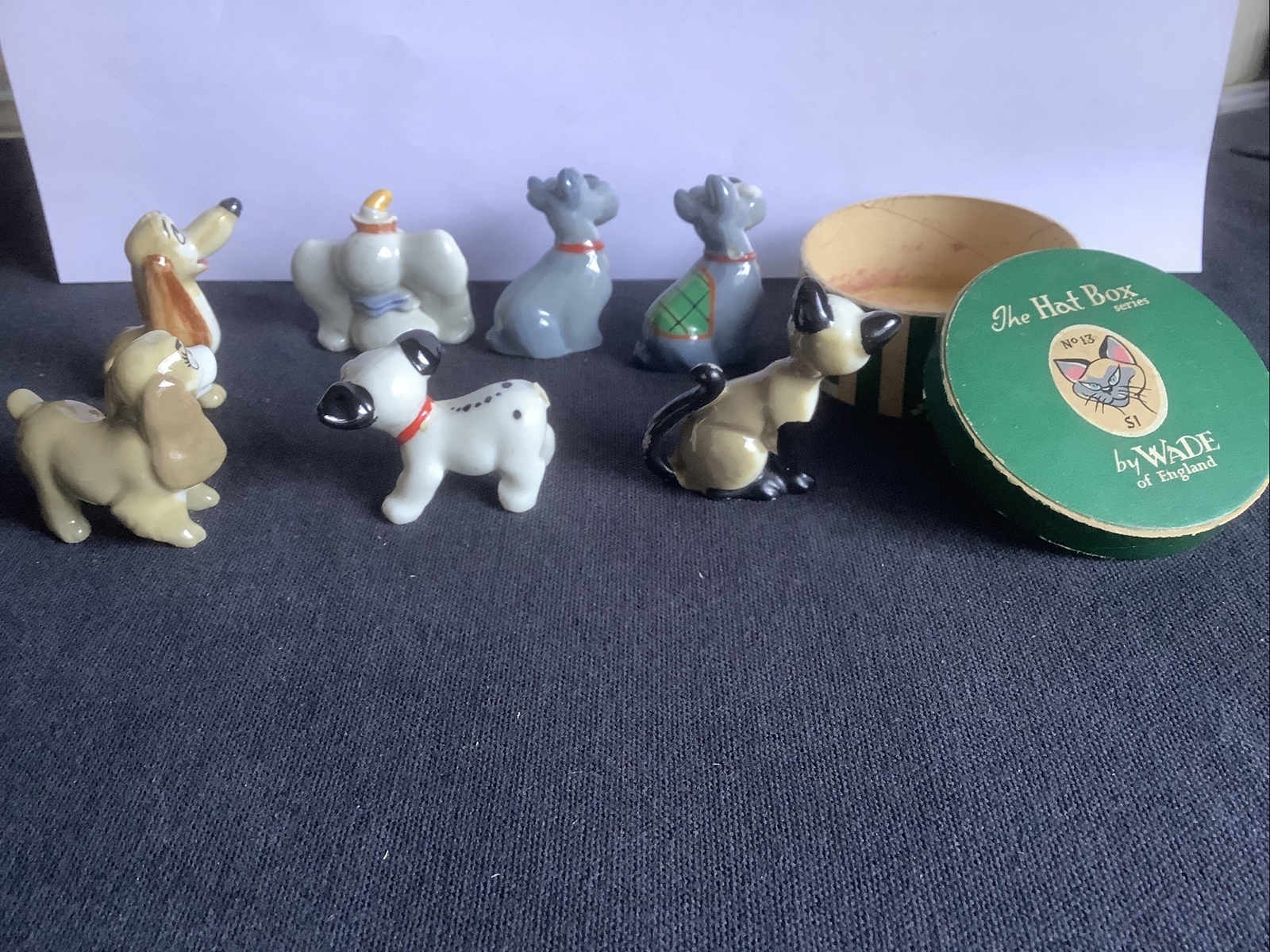 Wade Disney Whimsie Figures. Hat box series eBay