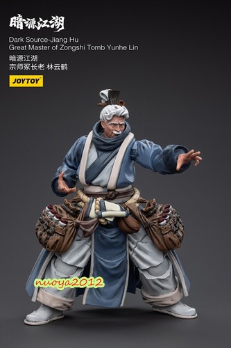 JOY TOYS JT5635 1/18 Fuente Oscura-JiangHu Gran Maestro de la Tumba Zongshi Yunhe Lin - Imagen 11 de 13