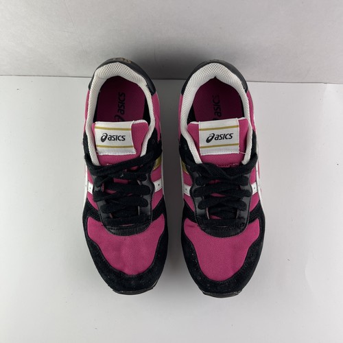 Asics Gel Holland Alpha Running Sneakers Shoes Pink Black Womens Size US 6 EU37 - Picture 4 of 24
