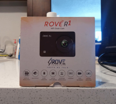 Rove R1 Dash Cam With WiFi Sony Imx323 Sensor 1080p FHD WDR Supercapacitors G-se