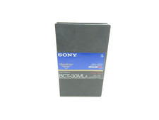 Sony BCT-30MLa Betacam SP Broadcast Master Metal Video Cassette Tape