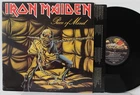 IRON MAIDEN "Piece Of Mind" LP (Capitol 12274, OG '83) VG+ Sterling Heavy Metal