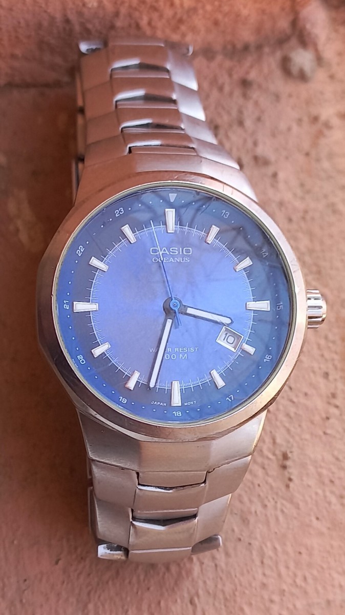 Rare Casio Oceanus OC-100 Diver -Blue Dial | eBay Rare Casio Oceanus OC-100 Diver -Blue Dial | eBay