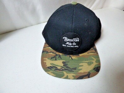 Brixton Mfg Co Camouflage Bill- Snap 