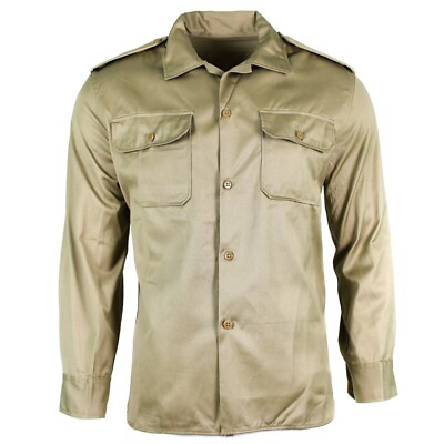 Genuine Greek army shirt fatigue dead 