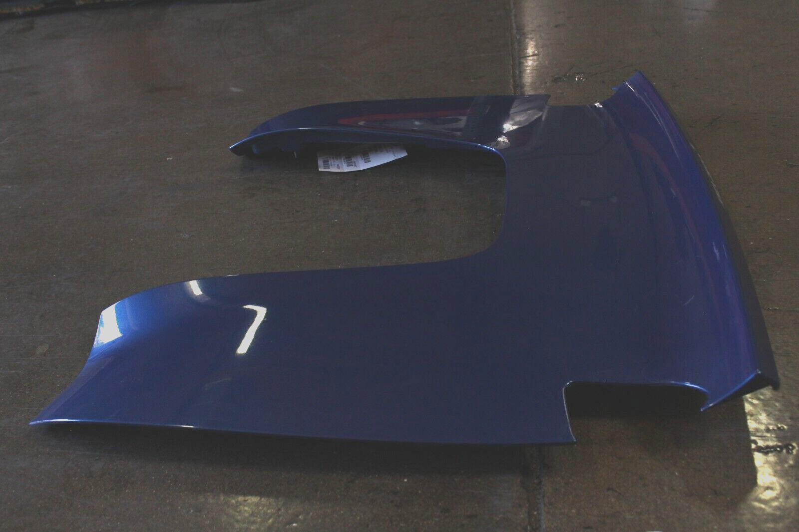 McLaren MP4-12C, Decklid Bolt on Cover, Blue, Used, P/N 11A5395SP
