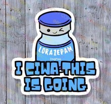 Nurse Healthcare Medical EMS Paramedic Vinyl Laptop Water Bottle Sticker Decal