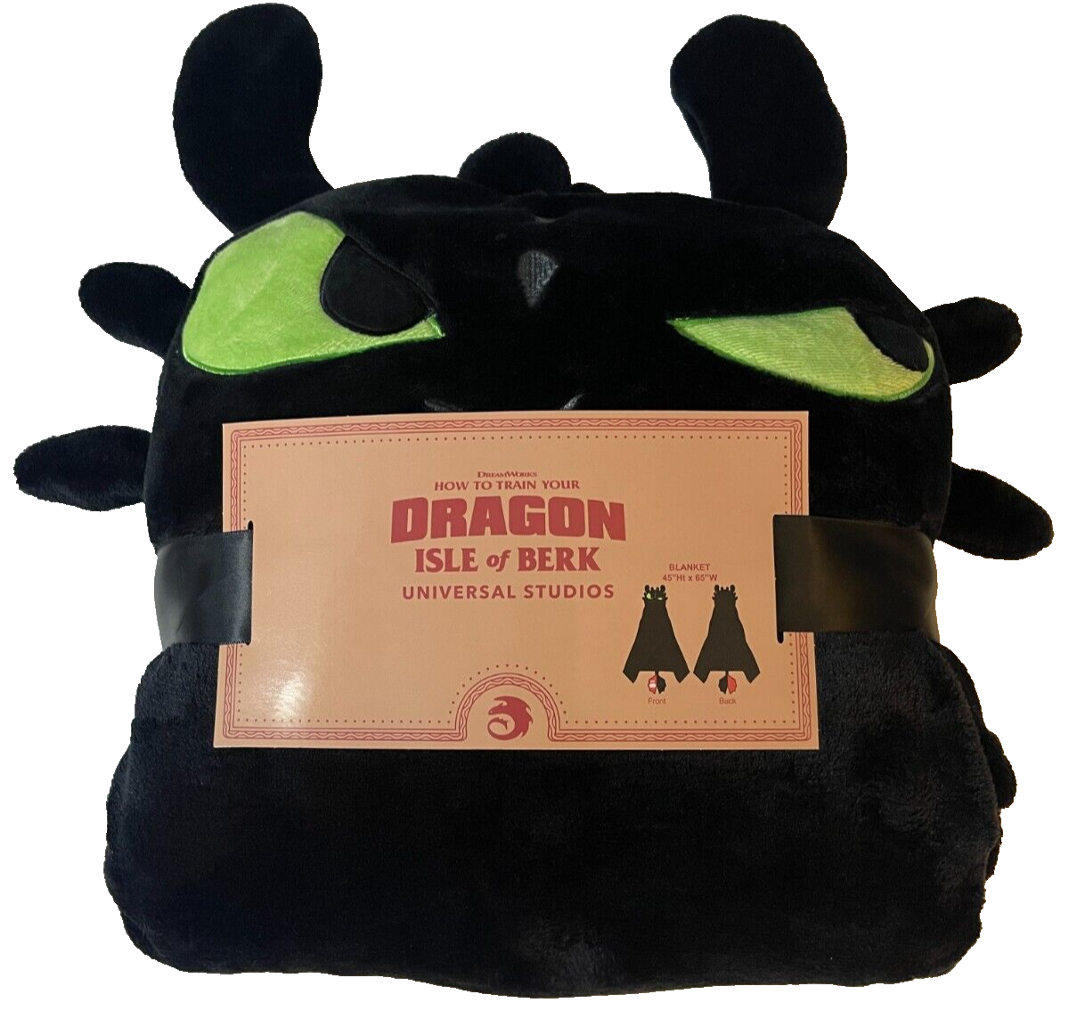 How To Train Your Dragon Universal Studios Toothless Hooded Blanket 45