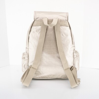 Kipling Ezra Gold Metallic Backpack NWT Ezra Metallic Backpack main image 2