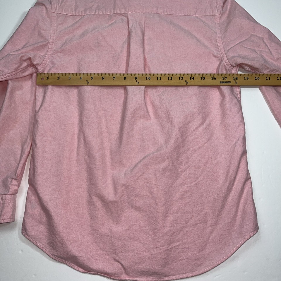 Polo Ralph Lauren Long Sleeve Shirt Youth Size (18) Pink Button Down