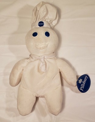 PILLSBURY DOUGHBOY SOFT PLUSH 8 INCH DOLL 1997 NEW FIGURINE TOY WITH BIRTH TAG | eBay