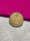 (#100240) Indian Head Cent (Penny) 1863     AU+.  3.5 diamonds  (see video!) — photo 2