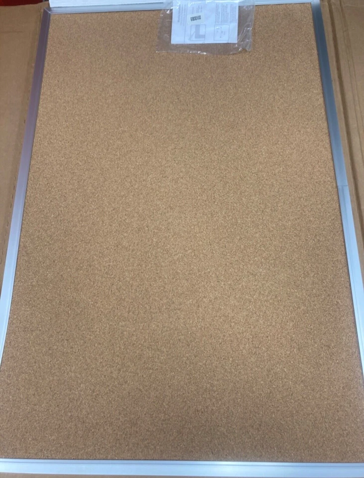 CORK BOARD UNV43613  24*36IN ALUMINUM FRAME. - Image 2 of 3