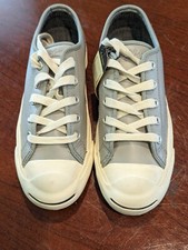 CONVERSE-Jack Purcell-Gray Unisex Men SZ 3.5 Women Sz 5 Made In USA -"New"