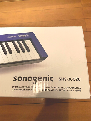 YAMAHA SHS-300BU SonoGenic Mini Keytar Blue 37Keys with Strap USB