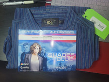 Shades Of Blue Woz Ray Liotta Screen Worn Ralph Lauren Button Up Screenbid COA