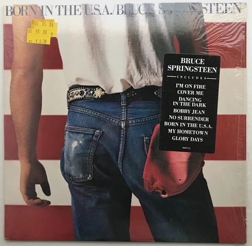 BRUCE SPRINGSTEEN "Born In The USA" LP Original 1984 Columbia [Pitman] EX / NM