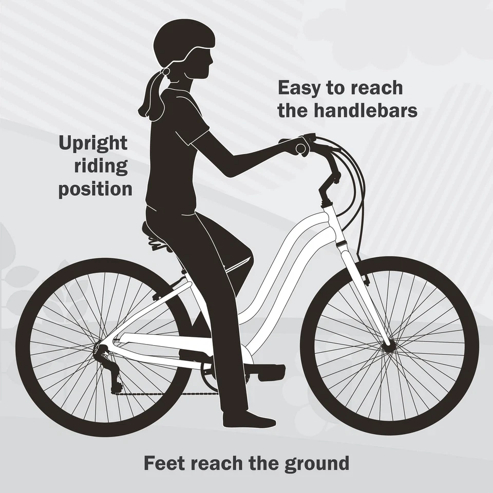 Huffy 24" Nel Lusso Girls Cruiser Bike, w/ Perfect Fit Frame, Free Shipping! New - Image 3 of 4