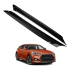 For Hyundai Veloster 2012-2018 Pair Windshield A Pillar Trim Exterior Molding