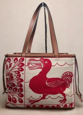 LOEWE Tragetasche cremerot Kissen Dodo