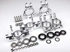 GTB Metal LOSI 5ive T/2.0 Front Spindle Block Knuckles & Rear Wheel Hub & C Hub