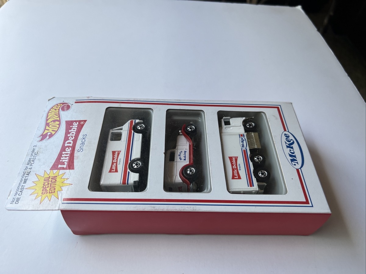 HOT WHEELS SPECIAL EDITION LITTLE DEBBIE SNACKS 3 PACK | eBay