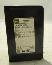 NEW SQUARE D 9080-LBA163101 POWER DISTRIBUTION BLOCK
